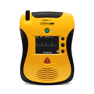 מכשיר דפיברילטור Lifeline ECG AED דובר אנגלית עם סוללה עד 4 שנים